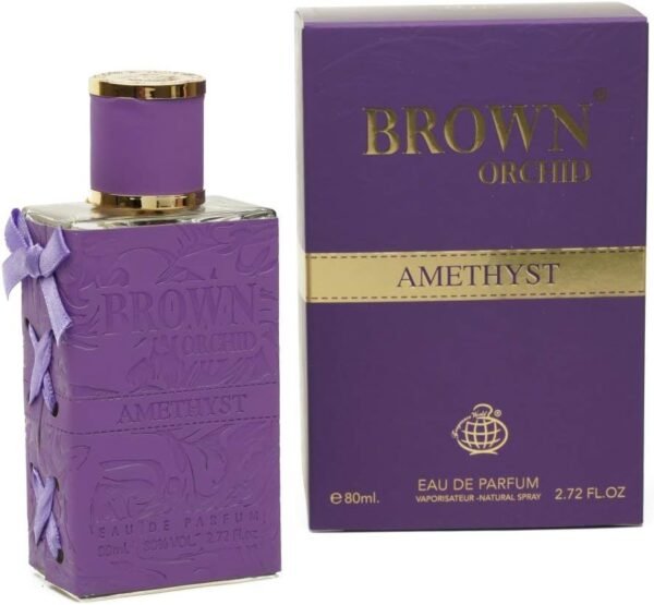 Brown Orchid Amethyst | Eau De Parfum 80ml | By Fragrance World