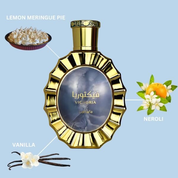 Lattafa Victoria Eau de Parfum Spray for Women, 3.4 Ounce(100mls) - Image 3