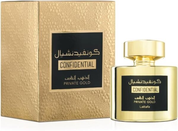 Confidential Private Gold -100mls EDP Spray - Image 2