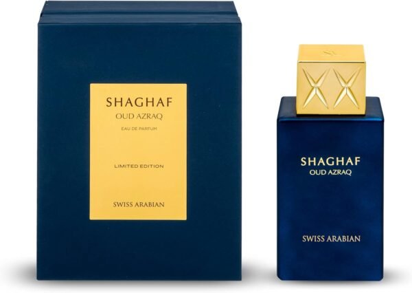 Swiss Arabian Shaghaf Oud Azraq - Limited Edition EDP - 75 ml - Image 2