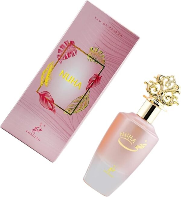 Nuha Eau de Parfum Spray for Women – 100ml by Khadlaj Perfumes - Image 3