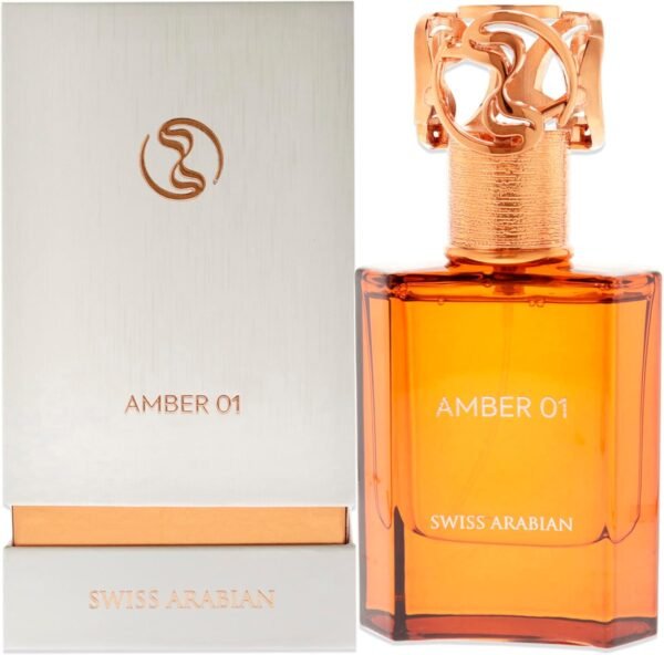 Swiss Arabian Amber 01 - EDP Spray for Unisex - 50ml - Image 2