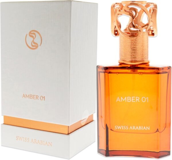 Swiss Arabian Amber 01 - EDP Spray for Unisex - 50ml - Image 4
