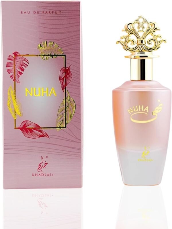 Nuha Eau de Parfum Spray for Women – 100ml by Khadlaj Perfumes