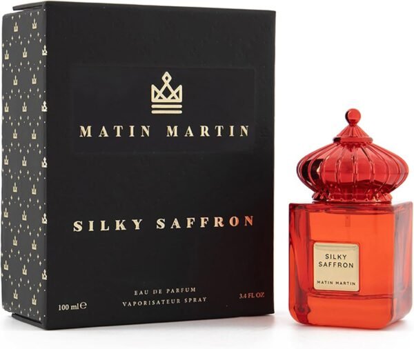 Matin Martin SILKY SAFFRON Eau de Parfum Fragrance perfume - 100ml - Image 6