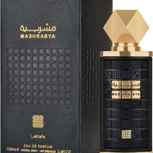 Lattafa Mashrabya for Unisex Eau de Parfum Spray, 3.4 Ounce / 100 ml