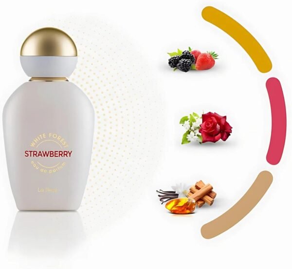White Forest Strawberry Eau De Parfum 100ml - Image 4