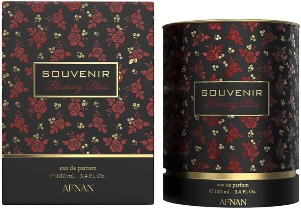 Afnan Souvenir Blooming Bliss Women's Eau De Parfum, 3.4 Fl. Oz - Image 3