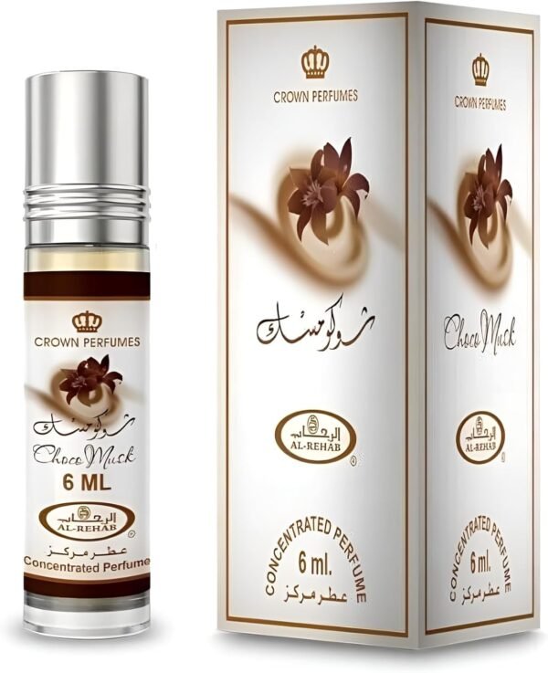 Al Rehab Choco Musk Perfume 100% Oil 6ml