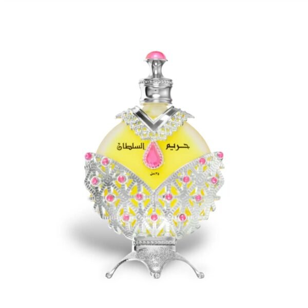 Hareem Al Sultan Silver Concentrated Perfume Oil 35ml (Attar) by Khadlaj - Image 3
