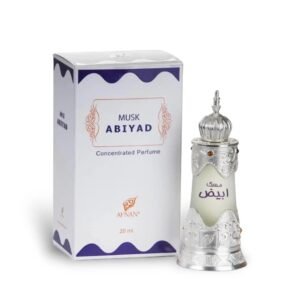 Musk Abiyad Concentrated Perfume Oil 20ml (Attar) by Afnan