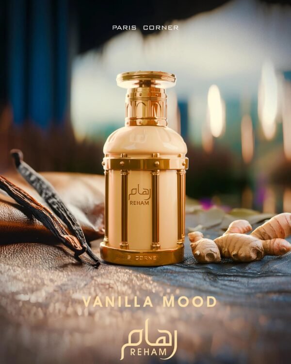 Reham Vanilla Mood Perfume 100ml EDP Paris Corner - Image 3