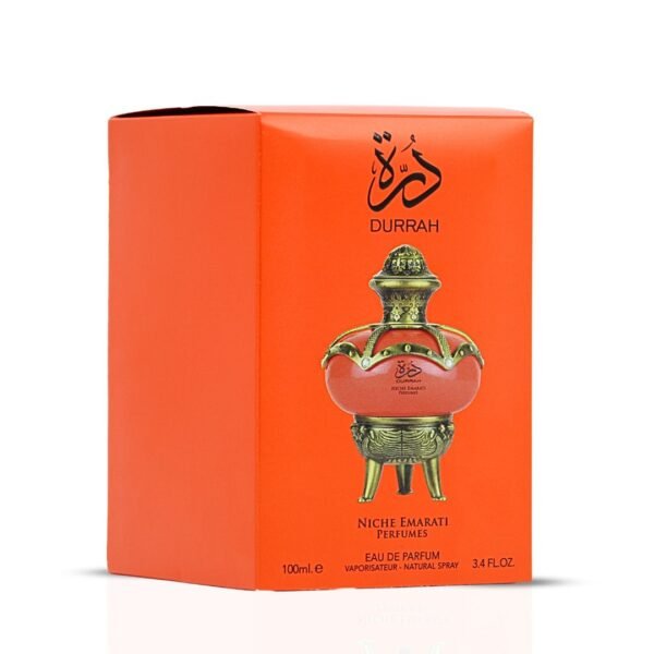 Niche Emarati Durrah Eau De Parfum Spray 100ml (3.4 oz) by Lattafa - Image 3