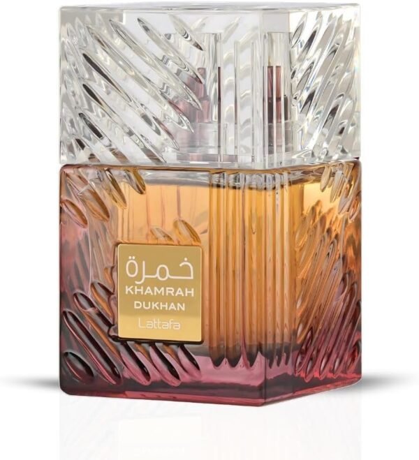 Khamrah Dukhan EDP Perfume By Lattafa 100ml- Unisex Perfume - Smoky Spicy Pimento - Image 2
