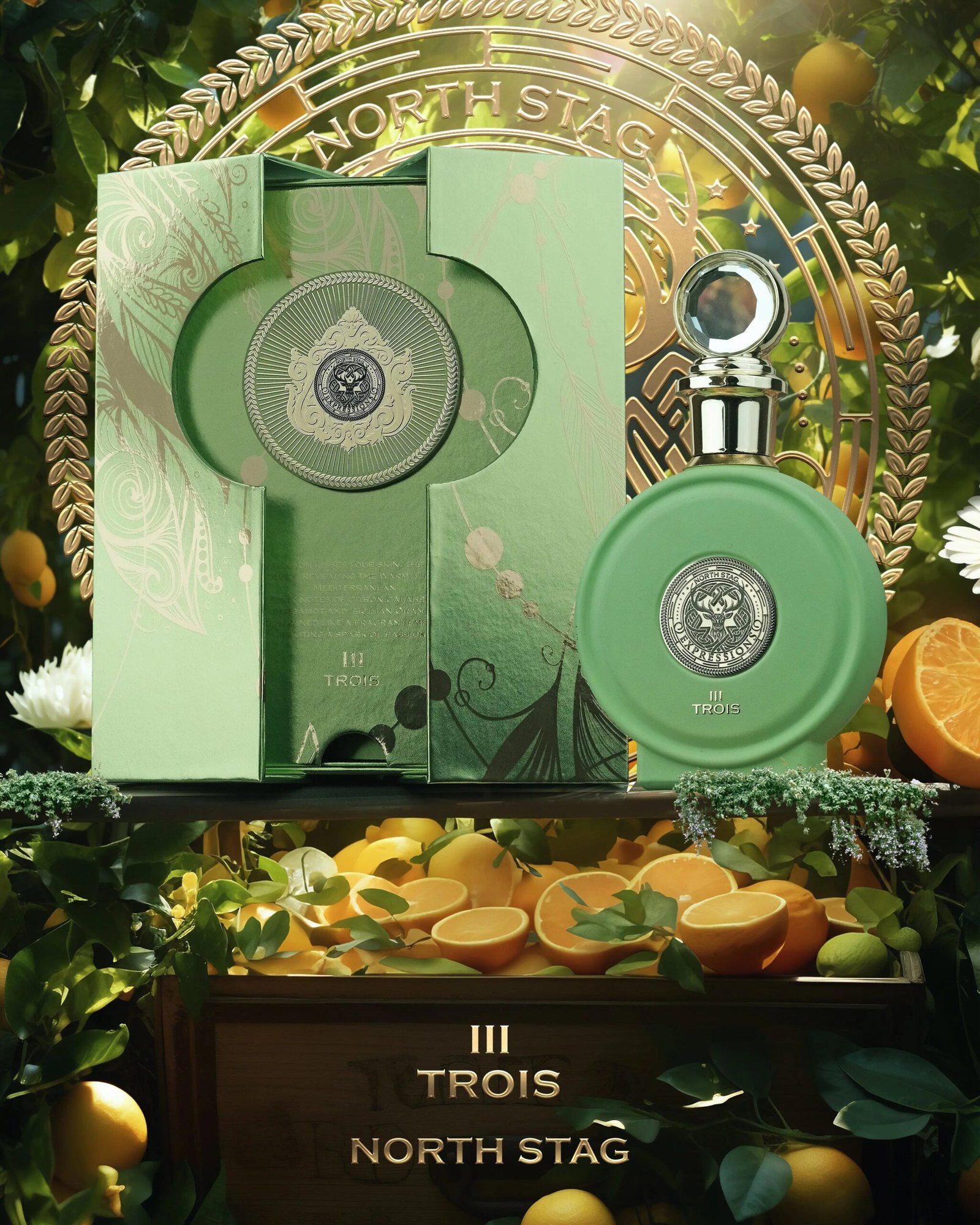North Stag Expression Trois Extrait de Parfum 100ml - Image 4