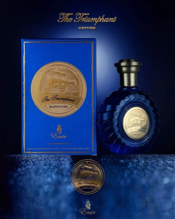 The Triumphant Sapphire Eau De Parfum 100ml EDP Perfume By Emir Paris Corner