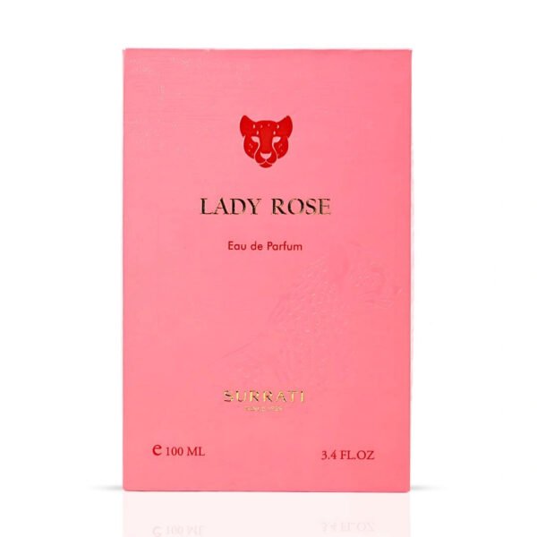 Lady Rose Eau de Parfum Spray 100ml (3.4 oz) by Surrati | Floral, Fruity, Sweet & Full of Charm - Image 3