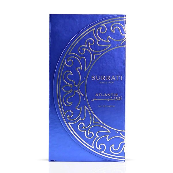 Atlantis Eau de Parfum Spray 140ml (4.7 oz) by Surrati | Crisp Citrus, Salty Waves & Smooth Woods Beneath - Image 4