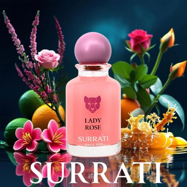 Lady Rose Eau de Parfum Spray 100ml (3.4 oz) by Surrati | Floral, Fruity, Sweet & Full of Charm - Image 6