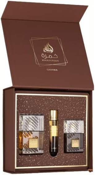 Lattafa Khamrah Qahwa 3pcs giftset - Image 3