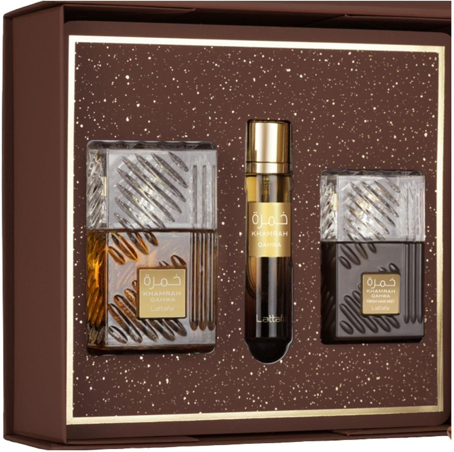 Lattafa Khamrah Qahwa 3pcs giftset